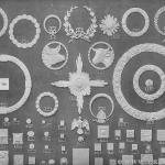 Blatt 08 Stuckrosetten