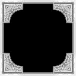 Stuck-Deckenspiegel DS2